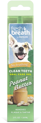 Tropiclean Fresh Breath Clean Teeth Gel- Peanut Butter smag  59 ml